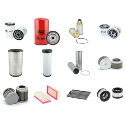 KOBELCO SK 200 SR Filter Service Kit w/Isuzu 4Bg1Txbfa Eng.