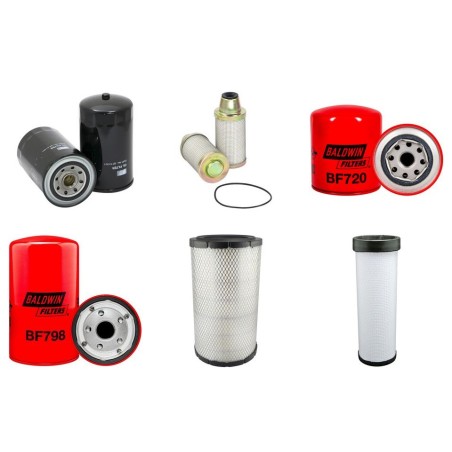 KOBELCO SK 200 V Filter Service Kit w/Mitsubishi 6D34/DB31T Eng.