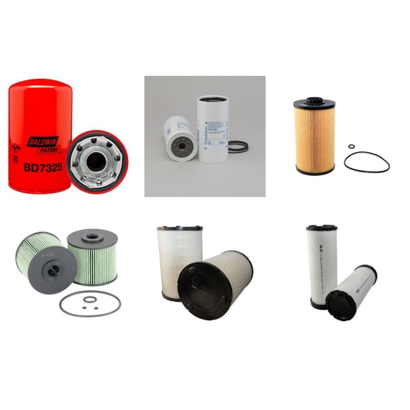 KOBELCO SK 210-10 LC/NLC Filter Service Kit Air Oil Fuel Filters w/HINO J05EUM-KSSC Eng.