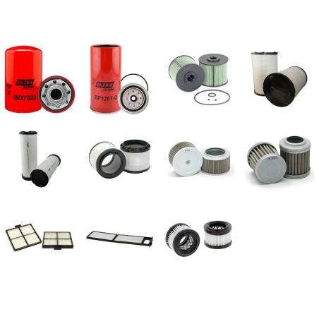 Filter kit for Kobelco SK210-9LC with Hino J05E-TJ Engine