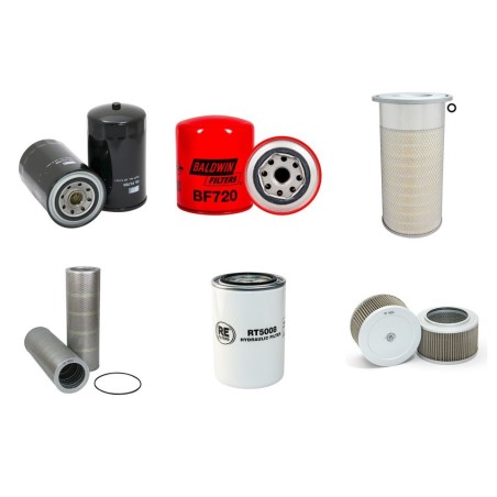 Filter kit for Kobelco SK220 Serial No YO 2256-