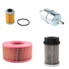 AUSA 120 DH PLUS Filter Service Kit withHatz 1D81Z Eng