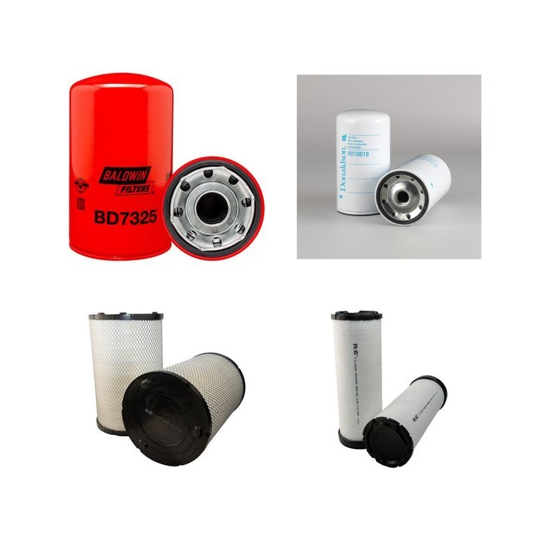 Filter kit for Kobelco SK230SRLC3 Air Oil Fuel Filters with Hino Engine Year 2015
