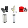 Filter kit for Kobelco SK235SR-1E with Mitsubishi 6D34-TLUD2Dd Engine Year 2005-
