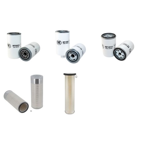 Filter kit for Kobelco SK250IVLC/NLC with Cummins 6BTA5.9 Engine