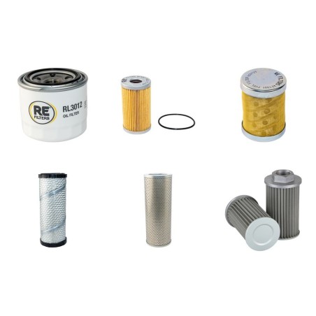 KOBELCO SK 30 SR Filter Service Kit w/Yanmar 3Tne82A Eng. SN PX05600-