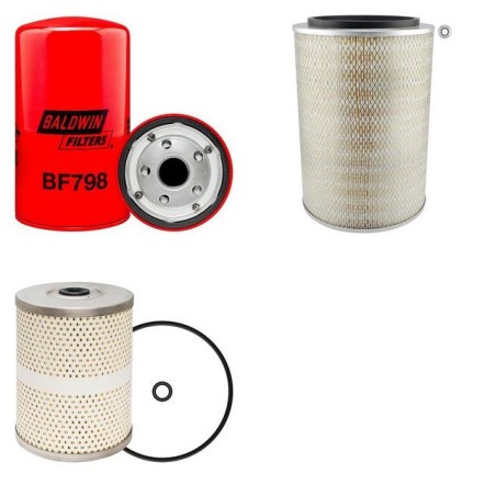 Filter kit for Kobelco SK300 with Mitsubishi Engine