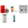 KOBELCO SK 350-10 LC Filter Service Kit Air Oil Fuel Filters w/HINO JO8EVV-KSDK Eng.     290CH