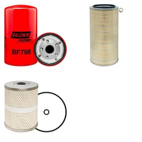 Filter kit for Kobelco SK400 with Mitsubishi Engine