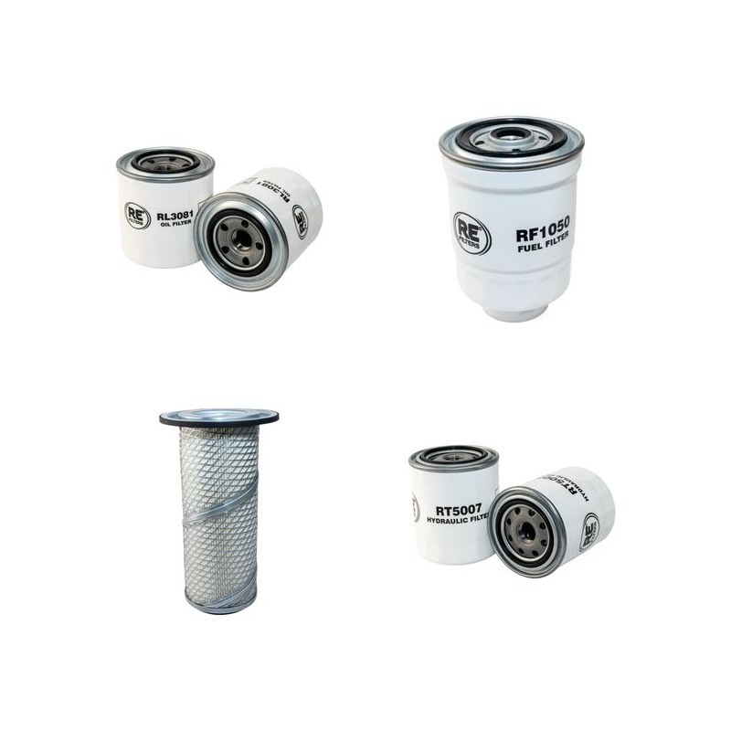 Filter kit for Kobelco SK45SR with Mitsubishi K4N-D31Ysa Engine