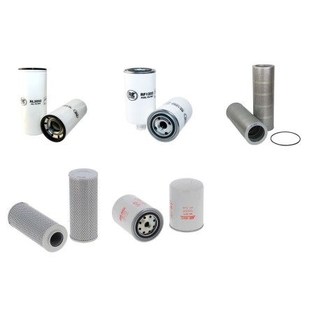 Filter kit for Kobelco SK460IVLC with Cummins Engine