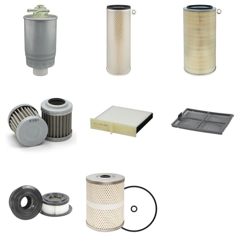 Filter kit for Kobelco SK480LCVI with Mitsubishi Engine