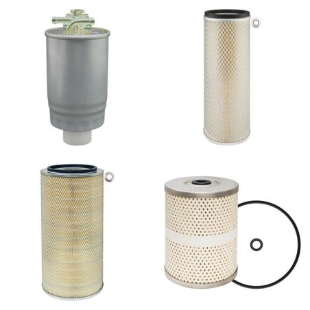 KOBELCO SK 480 LC VI Filter Service Kit w/Mitsubishi  Eng.