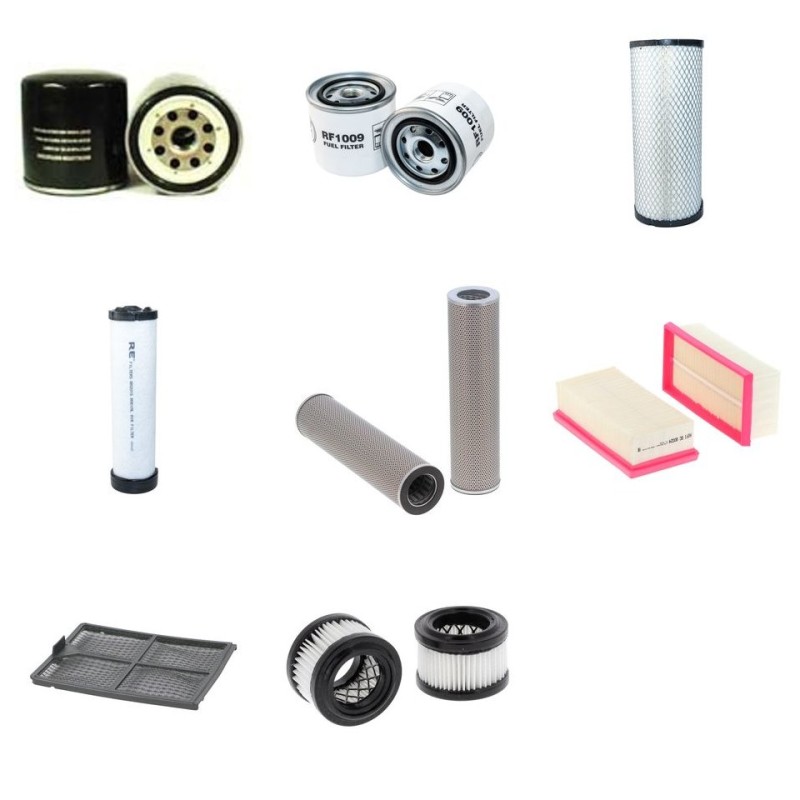 KOBELCO SK 70 SR Filter Service Kit w/ISUZU 4JB1 Eng.   YR  -2004