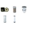 Filter kit for Kobelco SK75UR Air Oil Fuel Filters with Isuzu A4JB1.PYA Engine