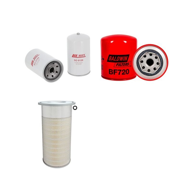 Filter kit for Kobelco SK909II Air Oil Fuel Filters