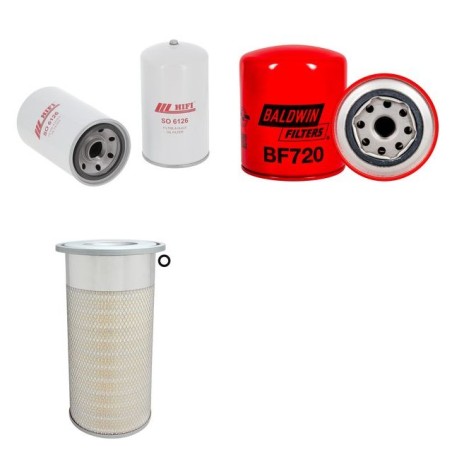 Filter kit for Kobelco SK909II Air Oil Fuel Filters