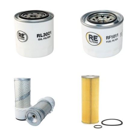 KOEHRING 1350 Filter Service Kit w/Kubota  Eng.
