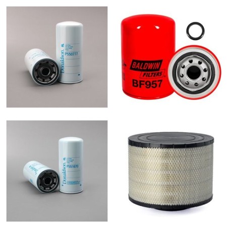 KOHLER 1800 REOZM Filter Service Kit w/Mitsubishi S16R-Y1PTA-4 Eng.