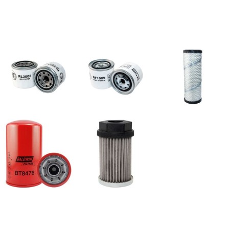 AUSA 250 AH/AHG Filter Service Kit withIsuzu 3Ld1-Pw0/2 Eng