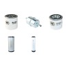 AUSA 350 AHG Filter Service Kit Air Oil Fuel Filters w/Kubota V2203E Eng.