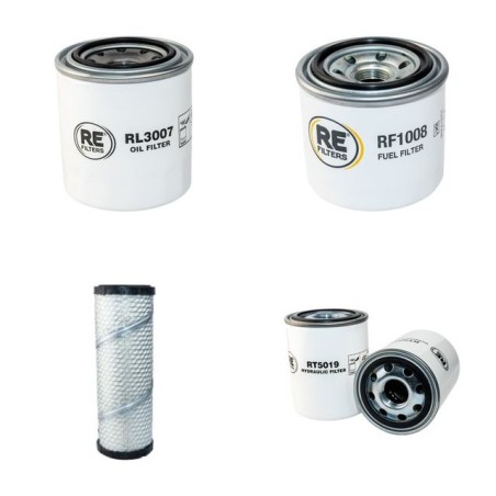 AUSA C 150 H Filter Service Kit withKubota V1505 Eng