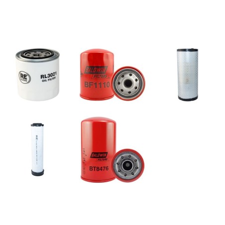 AUSA C 250 H Filter Service Kit withKubota V2003T Eng 2008-