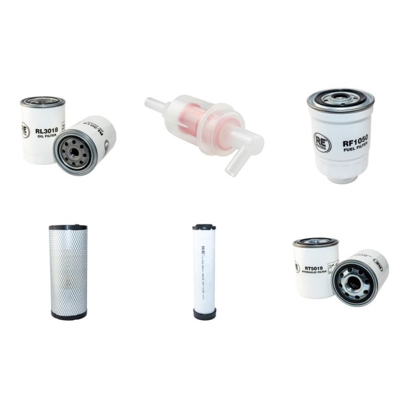 AUSA C 350 H Filter Service Kit withKubota Eng