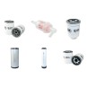 AUSA C 350 H Filter Service Kit withKubota Eng