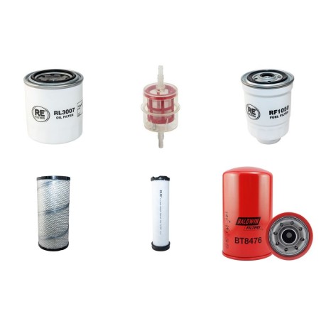 AUSA C 500 H Filter Service Kit withKubota V3600T-Et02B Eng 2014