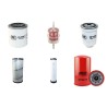 AUSA C 500 H Filter Service Kit withKubota V3600T-Et02B Eng 2014