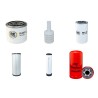 Filter Kit for Komatsu CK20-1 with Komatsu 4D98 Engine Serial No F00003-2006-