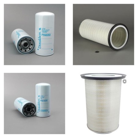KOMATSU D 155 AX-3 Filter Service Kit w/KOMATSU  Eng.