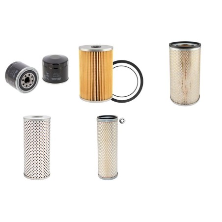 KOMATSU D 20 Q 3 Filter Service Kit w/ 4D92 Eng.