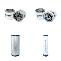 AUSA CH200X4 Filter Service Kit Air Oil Fuel Filters w/ISUZU
