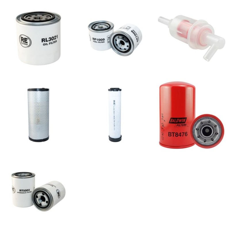 AUSA CH 250 X4 Filter Service Kit withKubota V2003T Eng