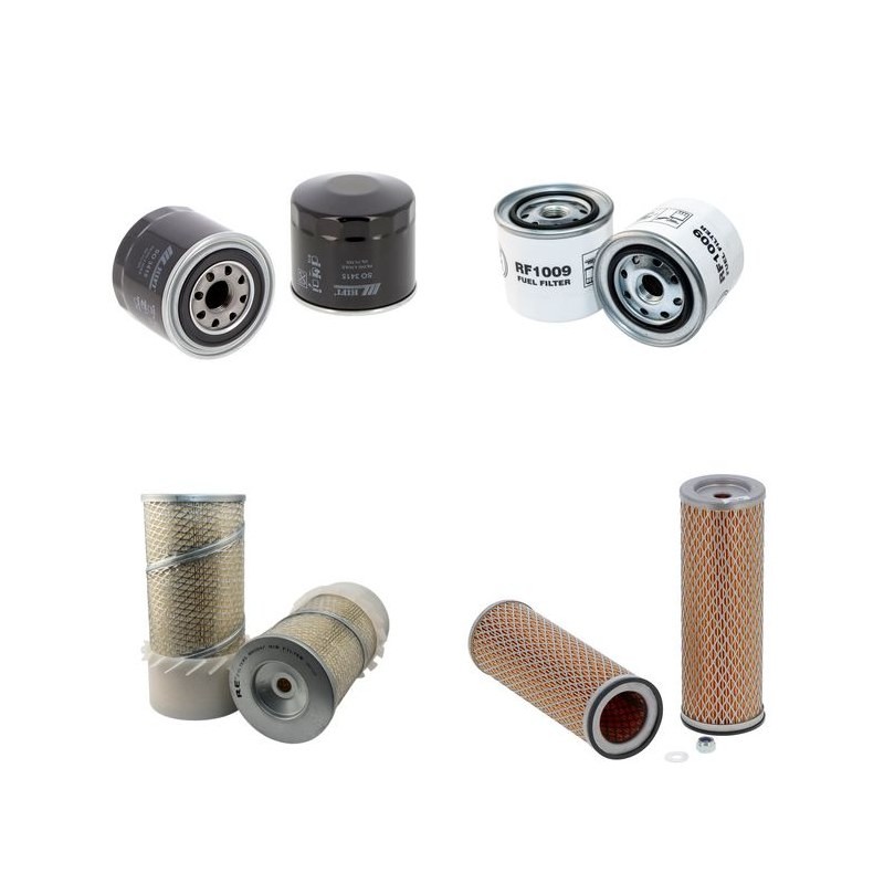 Filter Kit for Komatsu D21S-6 Air Oil Fuel Filters with Komatsu 4D95SW1 Engine Serial No 60001-