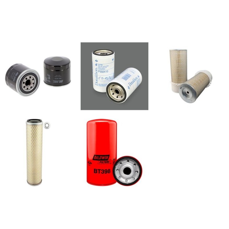 KOMATSU D 31 A Filter Service Kit w/ 4D105-3 Eng. SN  25001-