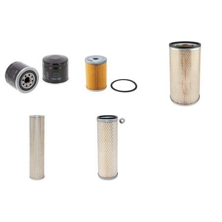 KOMATSU D 31 A Filter Service Kit w/ 4D105-1 Eng.