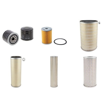 KOMATSU D 31 P Filter Service Kit w/ 4D105 Eng.