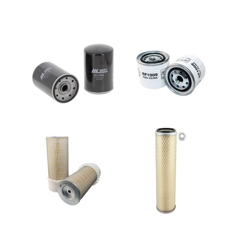 Filter Kit for Komatsu D31PL Air Oil Fuel Filters with 4D105-5 Engine