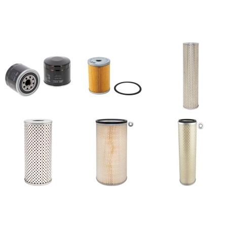 KOMATSU D 40 PL-1 Filter Service Kit w/ 4D105 Eng. SN  -44577