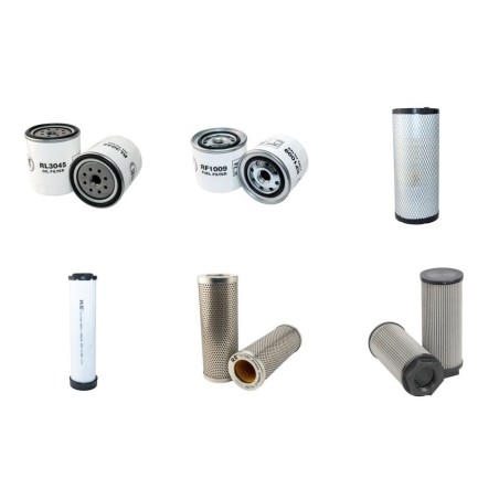 AUSA CVH 25 Filter Service Kit w/ISUZU 4JB1 Eng.