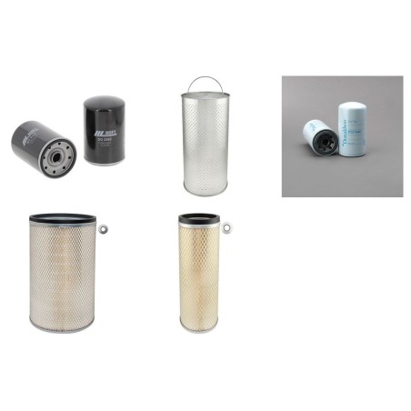 Filter Kit for Komatsu D57S1 with S4D130 Engine Serial No 65001-