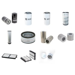 KOMATSU D 61 EX 15 Filter Service Kit w/Komatsu Saa6D107E-1 Eng. 2007-