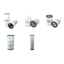 Filter Kit for Komatsu D61PX12 Air Oil Fuel Filters with Cummins Engine