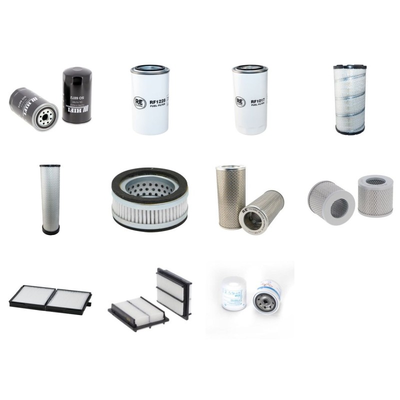 KOMATSU D 61 PX 15 E0 Filter Service Kit w/Komatsu Eng. SN B 45001-2007-