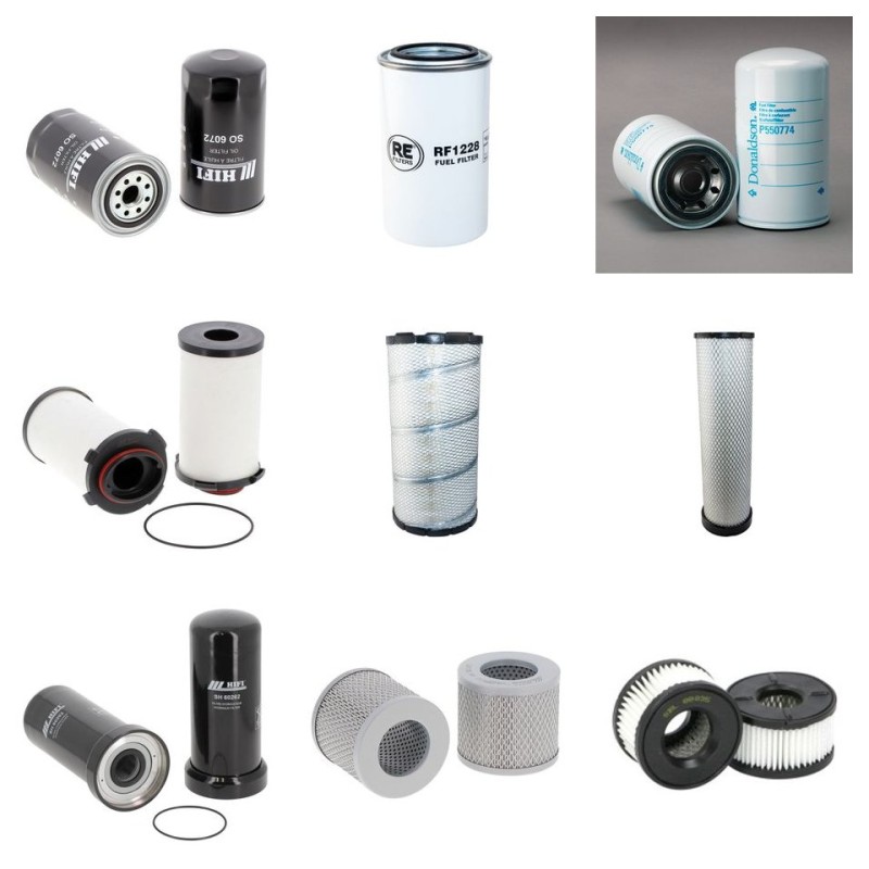 Filter Kit for Komatsu D61PX23 with Komatsu Engine YR 2014