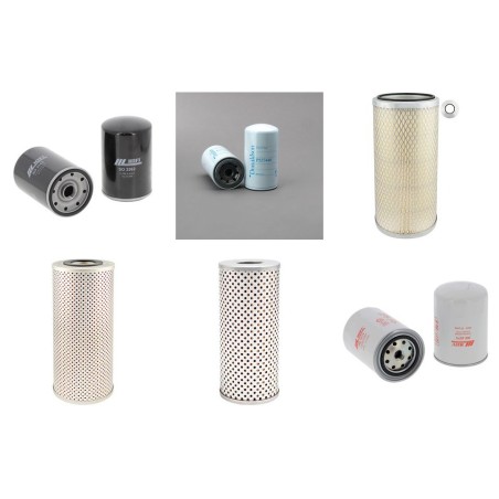 Filter Kit for Komatsu D63 with Komatsu Engine