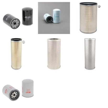 Filter Kit for Komatsu D65E with Komatsu Engine